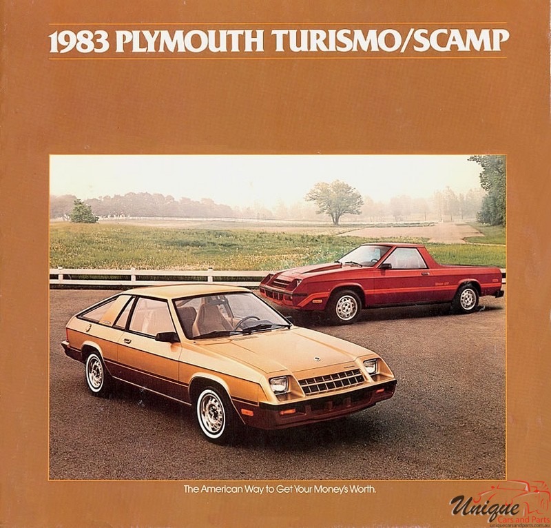 1983 Plymouth Turismo Scamp Brochure